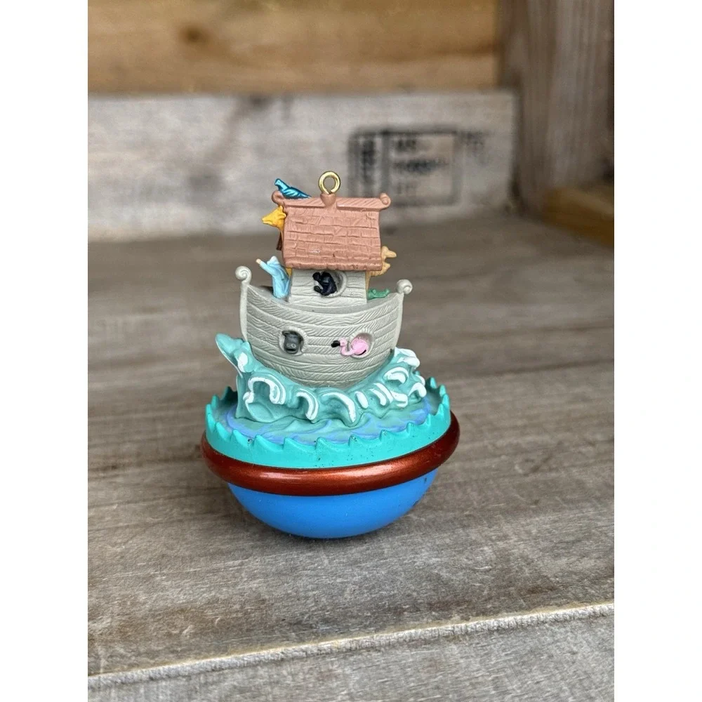 Jolly Wolly Ark‎ Hallmark Keepsake Christmas Ornament 1996 Vintage